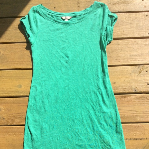 Banana Republic Dresses & Skirts - Banana Republic Green T-Shirt Dress